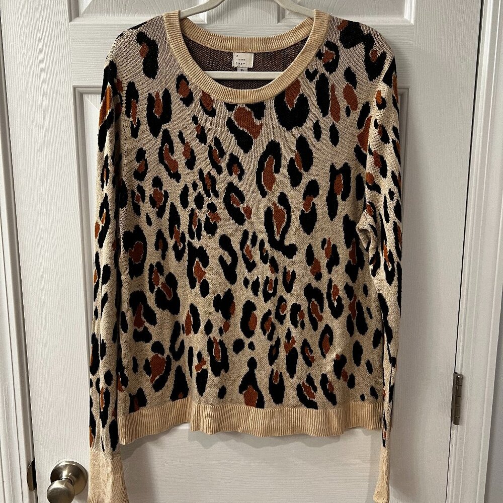 A New Day Leopard Sweater XL